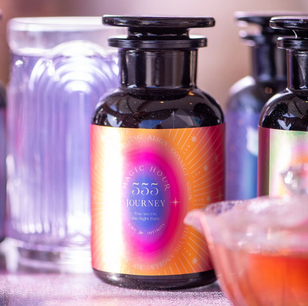 555: Celestial Harmony: Papaya-Mango-Rose Tea with Ashwagandha - Image 3