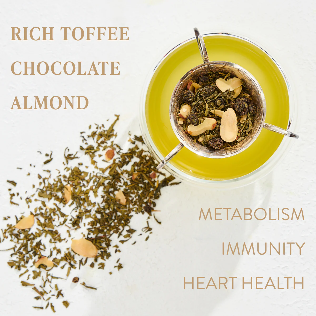 Almond Matcha Green Tea for Joy - Image 5