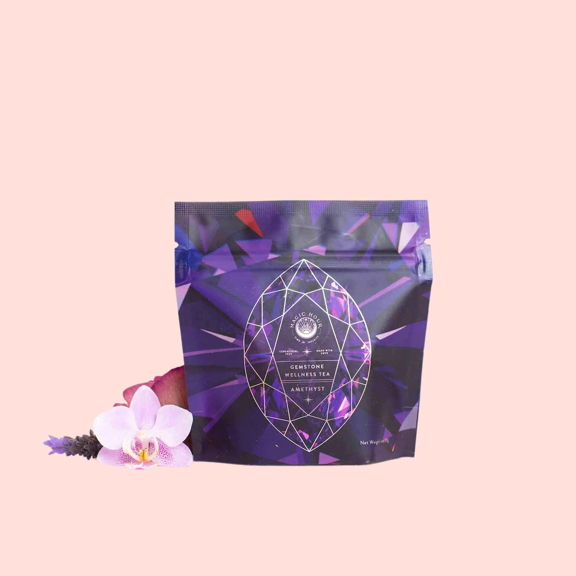 Amethyst: Strawberry-Passionfruit Gemstone Wellness Tea - Image 6