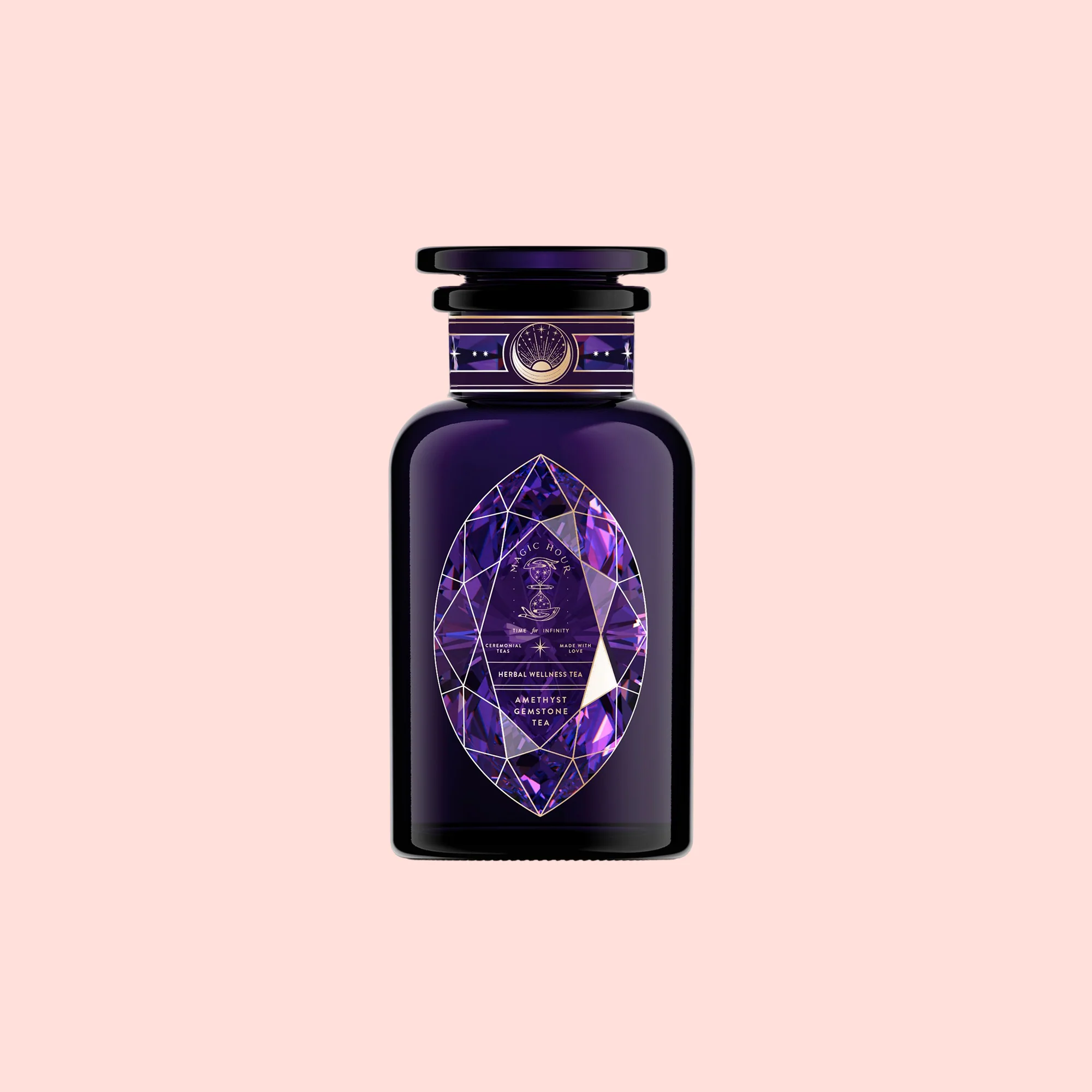 Amethyst: Strawberry-Passionfruit Gemstone Wellness Tea - Image 9