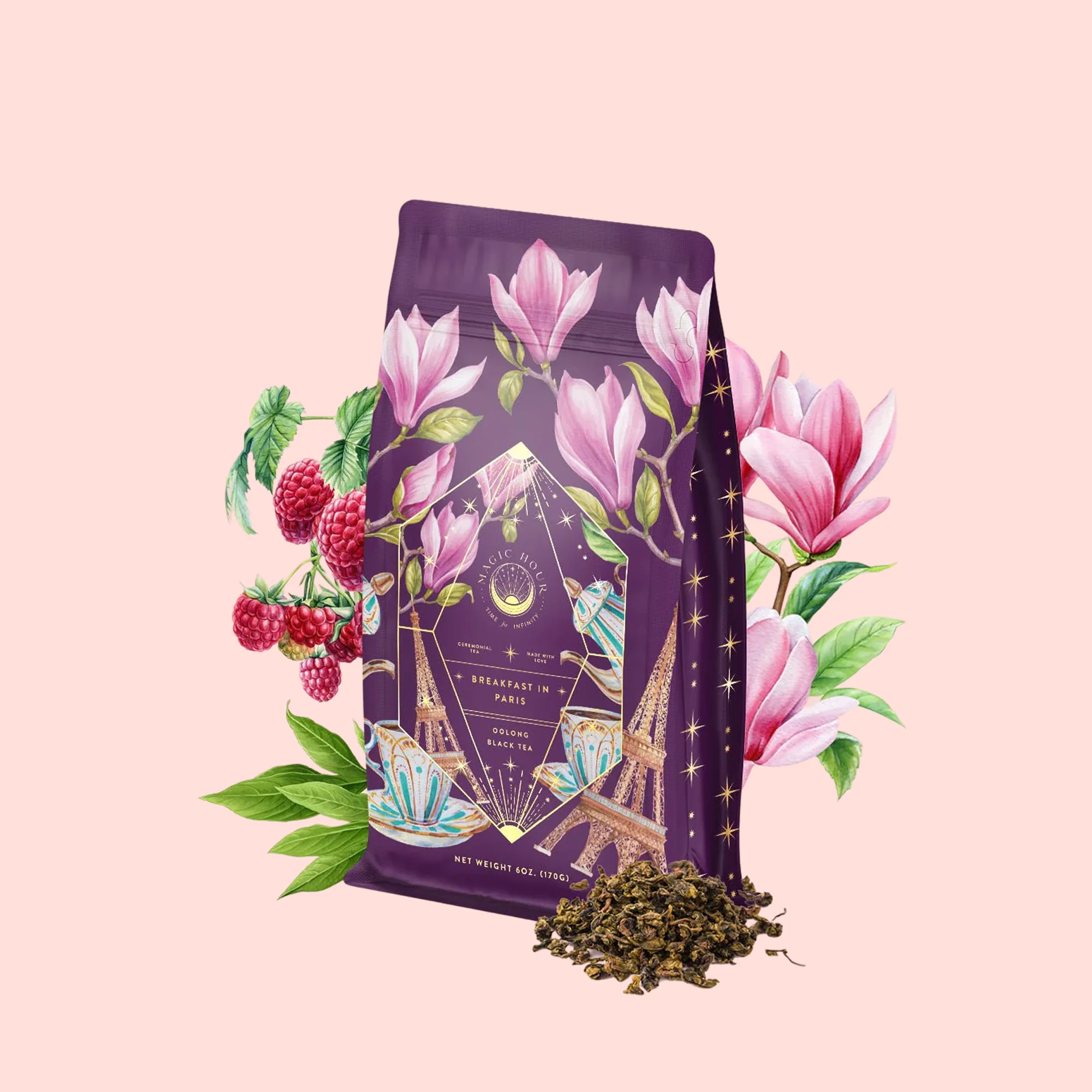 Breakfast in Paris-Oolong Black Tea Scented with Fruits & Flowers of Secret Parisian Gardens - Image 5