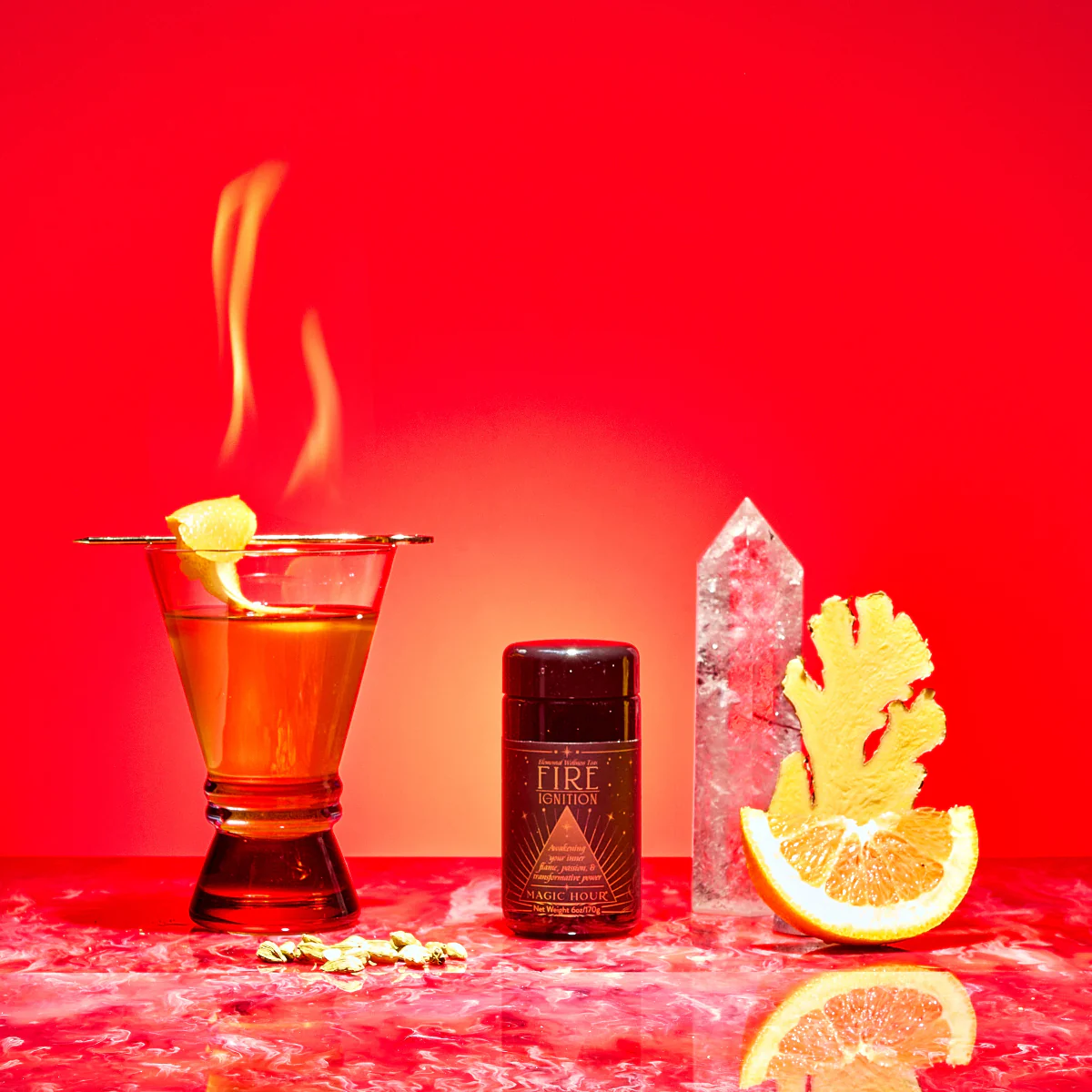 Fire: Spiced Black Tea with Ginger and Cardamom to Ignite Courage and Vitality - Image 5