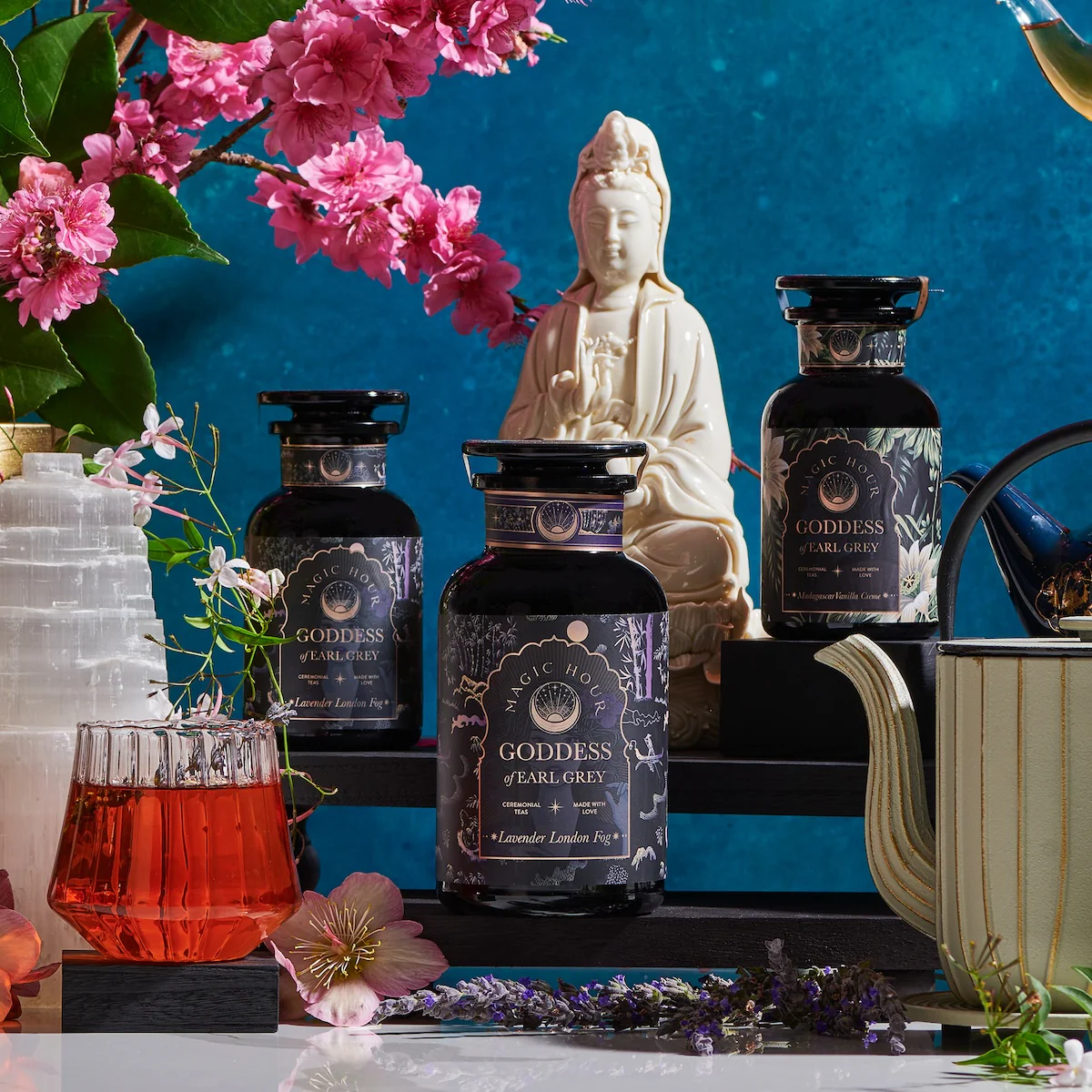 Goddess of Earl: Lavender London Fog- Tea for Blooming Clarity & Calm Moods - Image 9