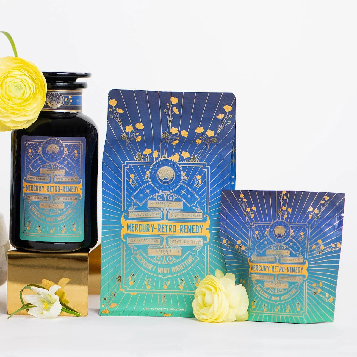 Mercury Mint Nighttime: Vanilla Mint Lavender Jasmine Tea- Caffeine Free! - Image 3