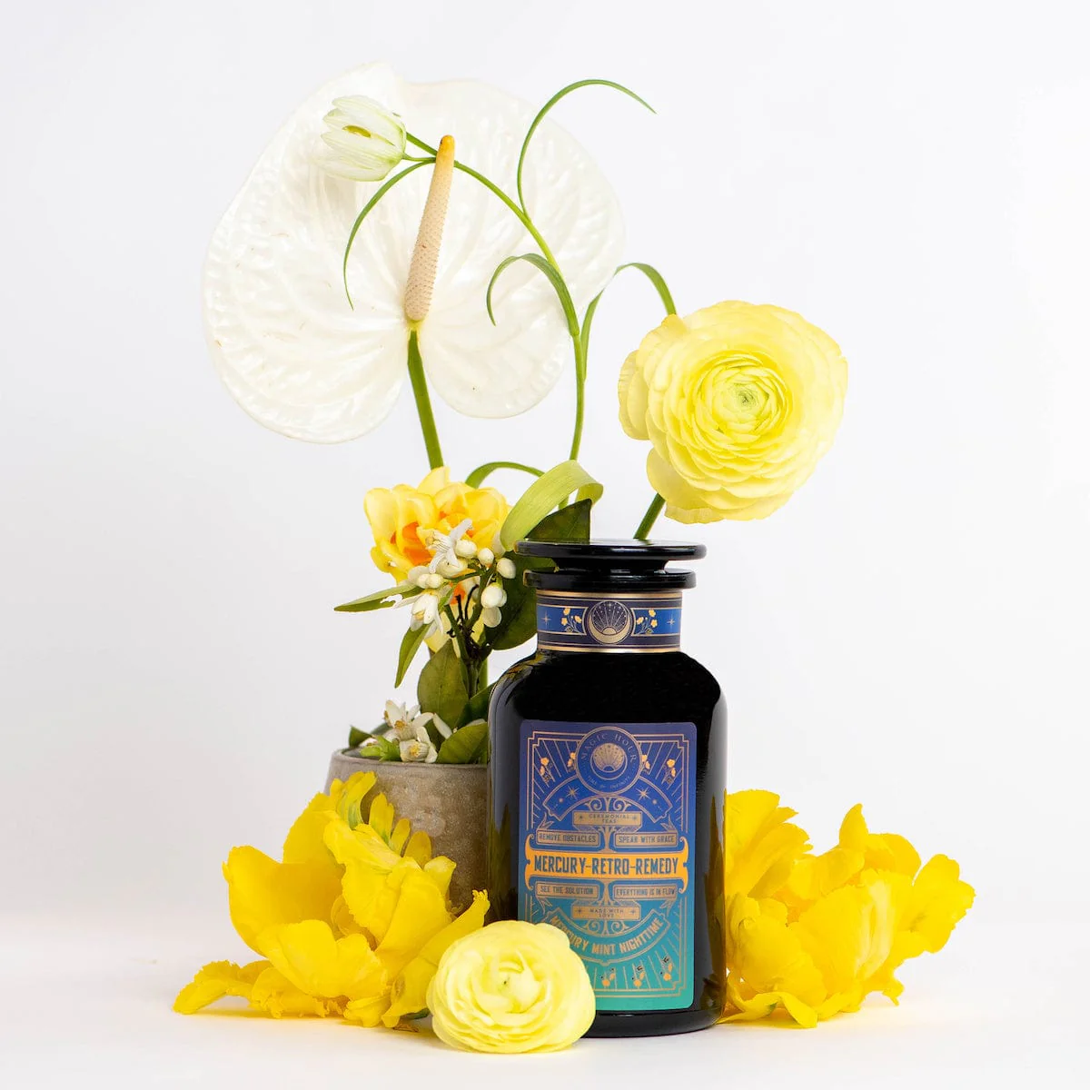 Mercury Mint Nighttime: Vanilla Mint Lavender Jasmine Tea- Caffeine Free! - Image 4