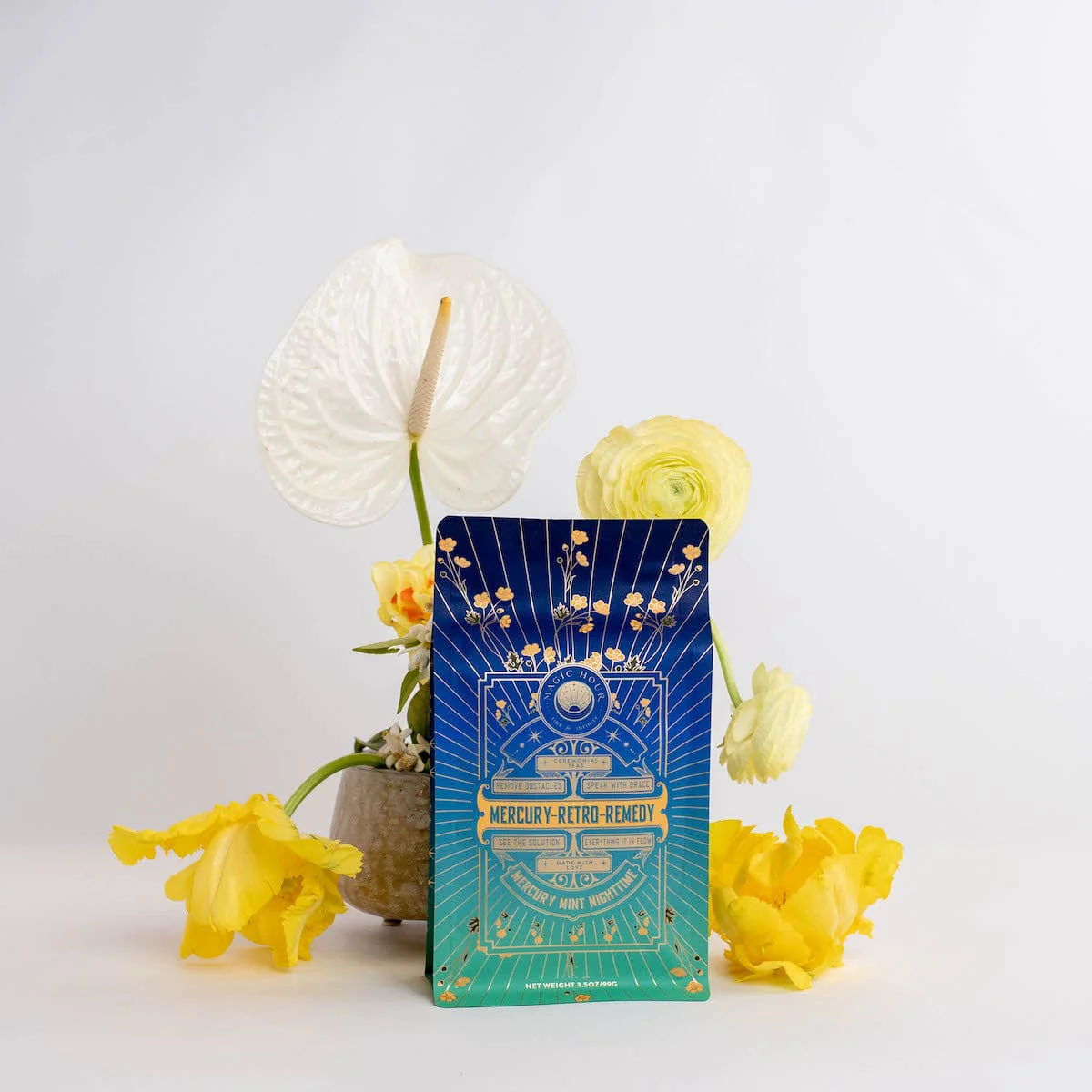 Mercury Mint Nighttime: Vanilla Mint Lavender Jasmine Tea- Caffeine Free! - Image 5