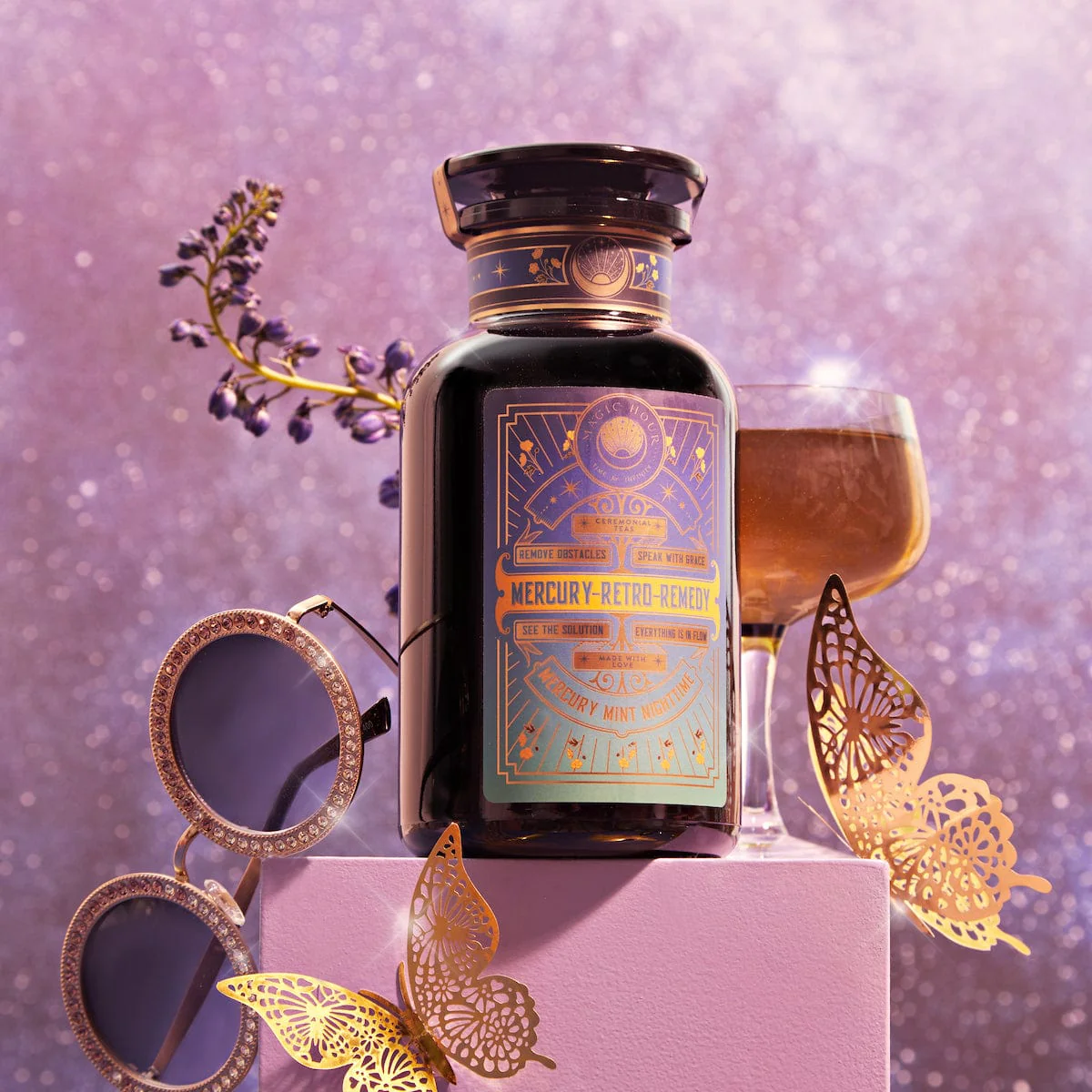 Mercury Mint Nighttime: Vanilla Mint Lavender Jasmine Tea- Caffeine Free! - Image 6