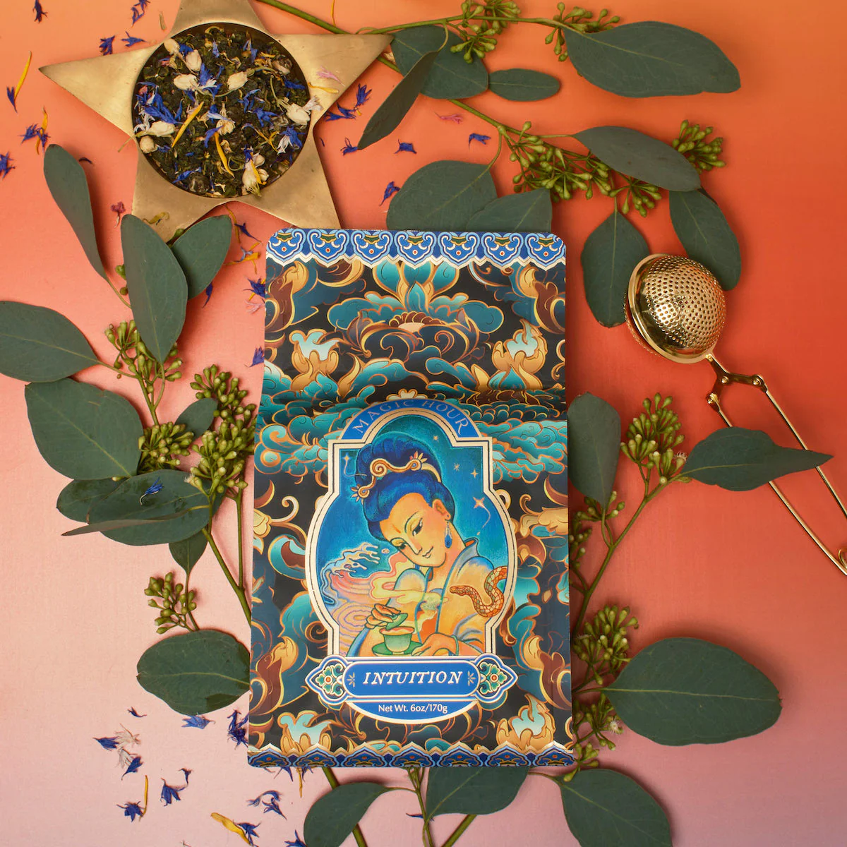 Nuwa Goddess of Creation Tea for Intuition: Dragon Yuzu Oolong - Image 6