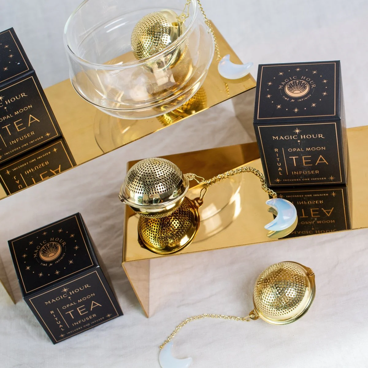 Opalite Moon Tea Strainer - Image 5