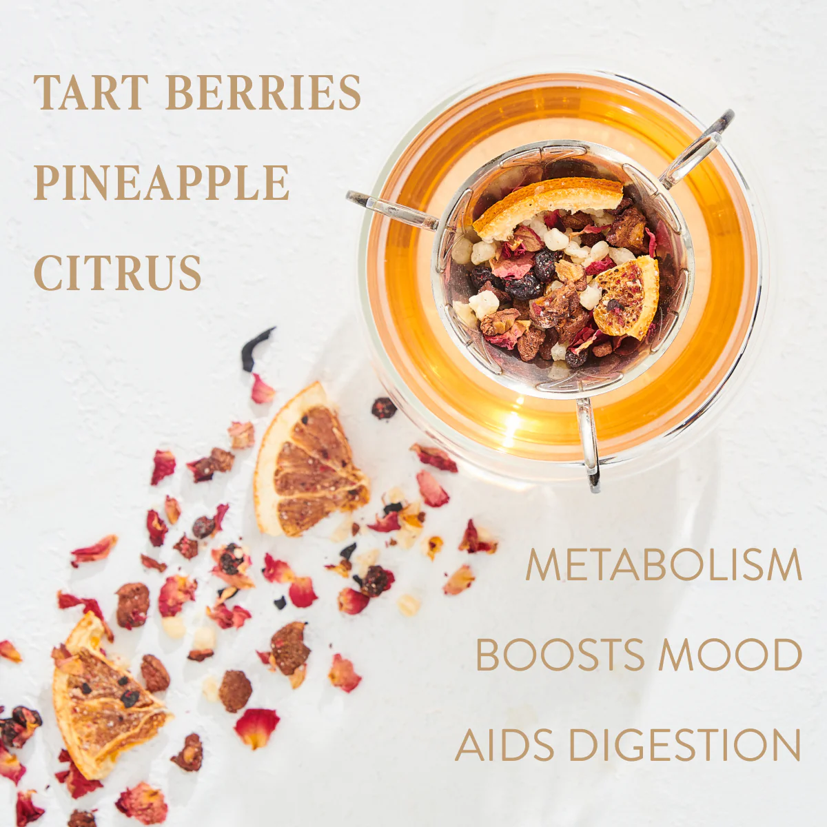 Queen of the Tropics: Rosé all Day Alternative Tea - Image 5