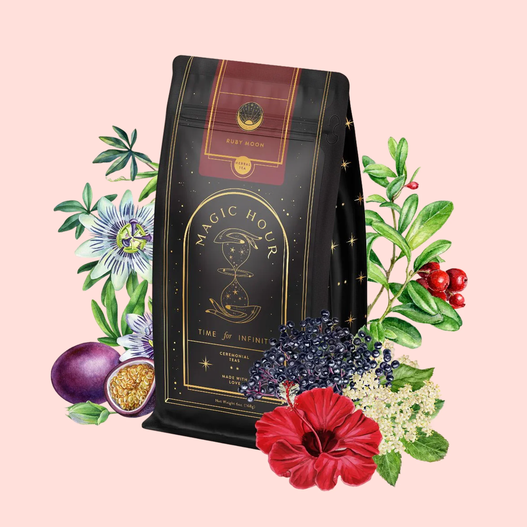 Ruby Moon™ : Hibiscus Elderberry Tea - Image 5