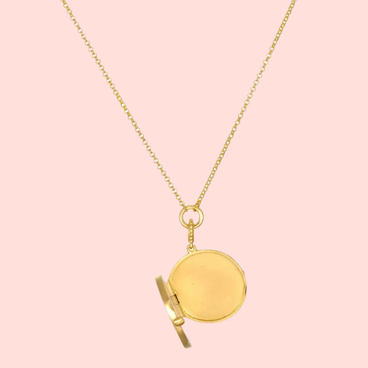 Take Flight Butterfly Pearl Locket Necklace 18” - Image 2